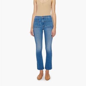 MOTHER Blue Ankle & Cropped Jeans
